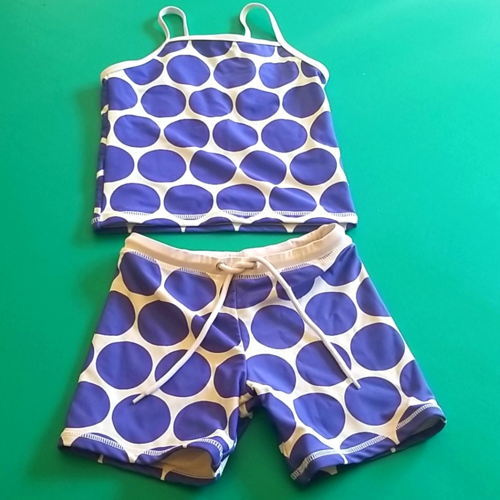 Swim Zip tankini bathing suit set
